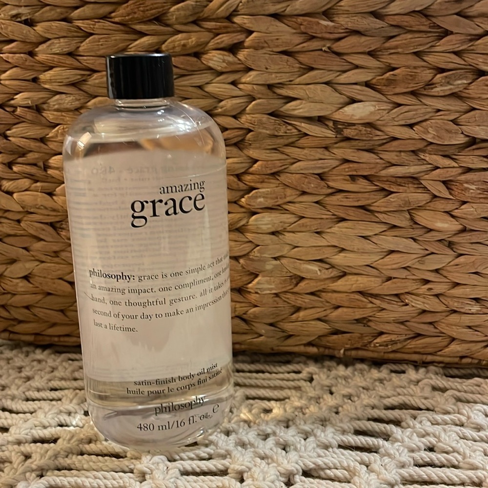 Amazing Grace philosophy satin body oil